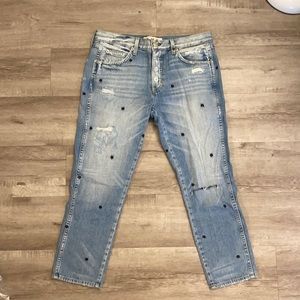 Amo embroidered jeans